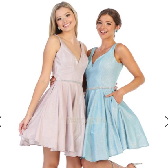 NWT Glitter Cocktail/Prom/Formal Dress - Picture 3 of 6